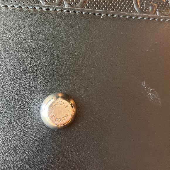 GUCCI GG Embossed Tote - Picture 11 of 16